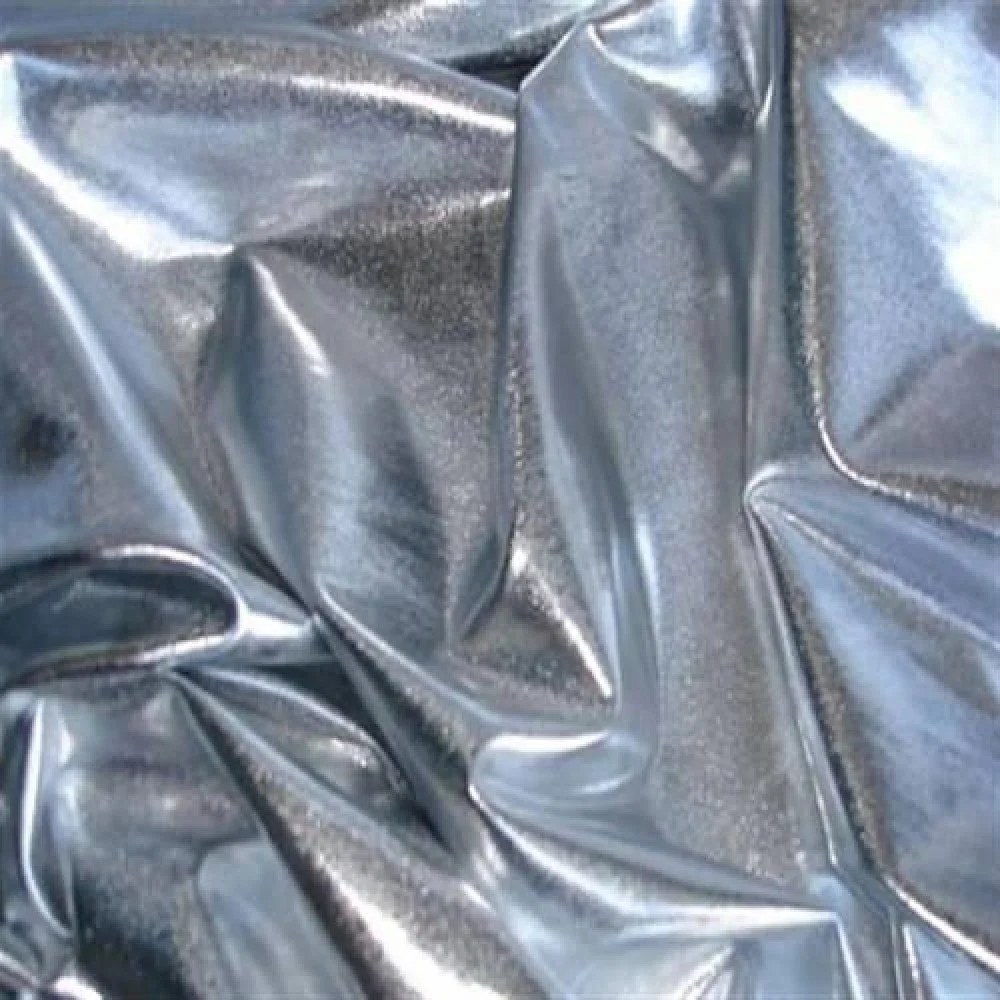 Folienjersey Silber Folienjersey Silber