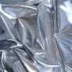 Folienjersey Silber  - (Folienjersey (Lame Stoff))