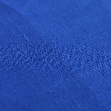 Leinen Deluxe Stoff Kobalt - (Modestoffe)