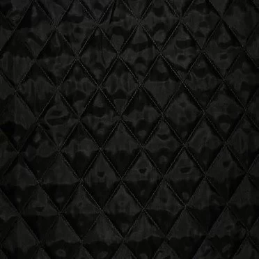  Pikowana Podszewka Czarnym  5cm  | Rijs Textiles