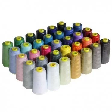 Filo Da Cucito Overlock Pacchetto 40 Colori