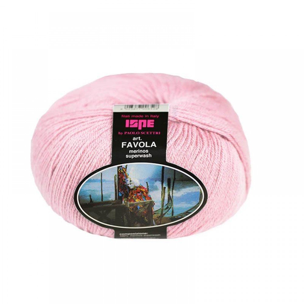 Baby Merino Garn ISPE Nål Tykkelse 2 - 2,5 Pink