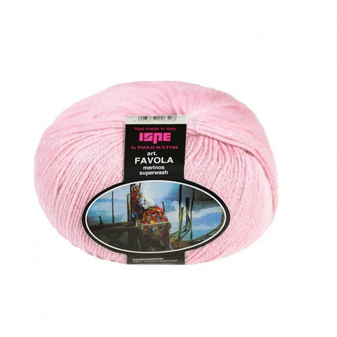 Baby Merino Superwash ISPE Nadelstärke 2 - 2,5 Rosa - (Babywolle / Babygarn Nadel Größe 2 - 2,5)