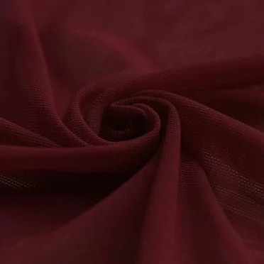 Mesh Stof Stretch Bordeaux - (Net Stof Stretch (Mesh))