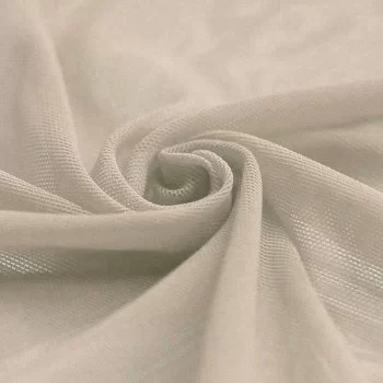 Mesh Stoff Stretch Hellbeige Mesh Stoff Stretch Hellbeige