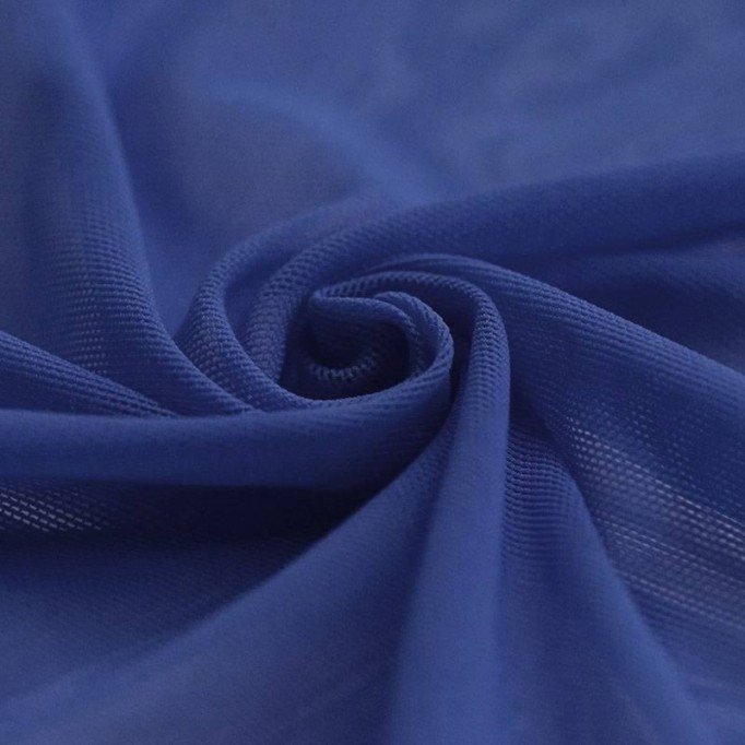 Mesh Stoff Stretch Kobalt  - (Mesh Stretch Stoffe)