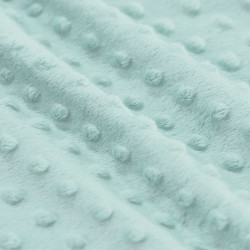 Minky Dotted Fleece Havgrøn