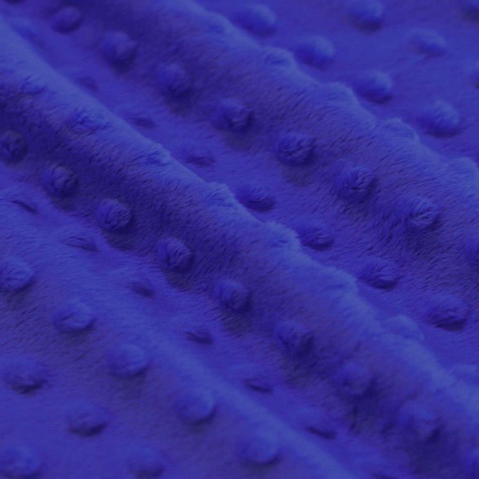Minky Fleece Fabric Cobalt - (Minky Fleece Fabric)
