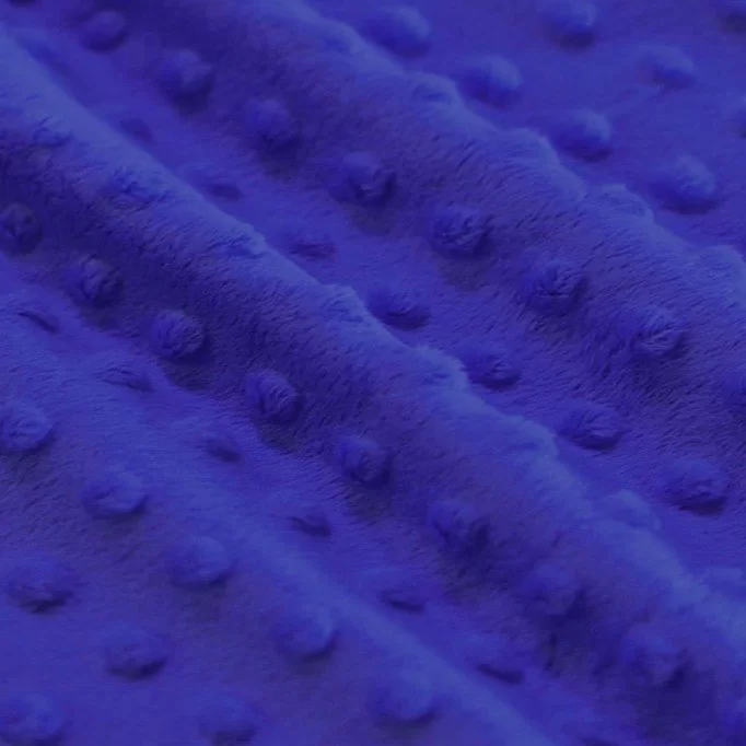 Minky Fleece Fabric Cobalt - (Minky Fleece Fabric)