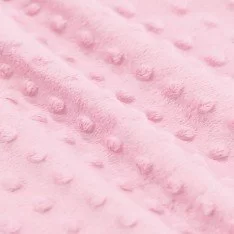 Tessuto Minky Pile Rosa