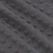 Minky Fleece Fabric Dark Grey - (Minky Fleece Fabric)