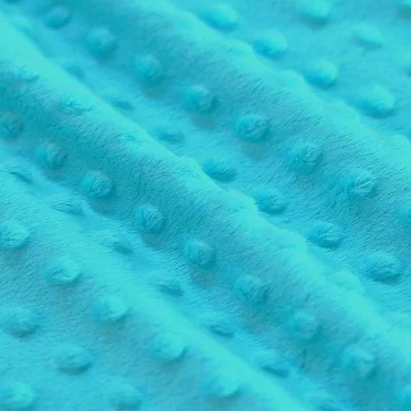 Minky Fleece Fabric Turquoise - (Minky Fleece Fabric)