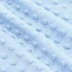 Minky Dotted Fleece Lyseblå - (Minky Dotted Fleece)