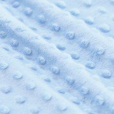 Minky Fleece Fabric Light Blue