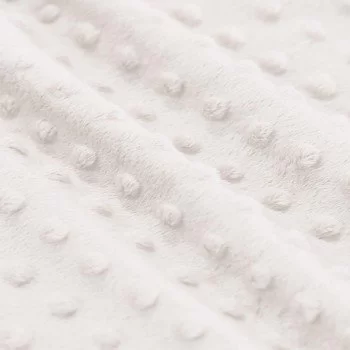 Tissu Minky Polaire Écru Tissu Minky Polaire Écru