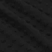 Minky Fleece Stof Zwart  - (Minky Fleece Stof)