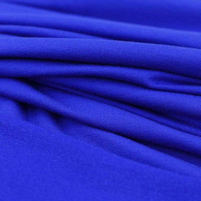 Tissu French Terry Modal Cobalt - (Tissus Jersey)