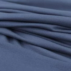 Tessuto French Terry Di Modal Jeans Scuro