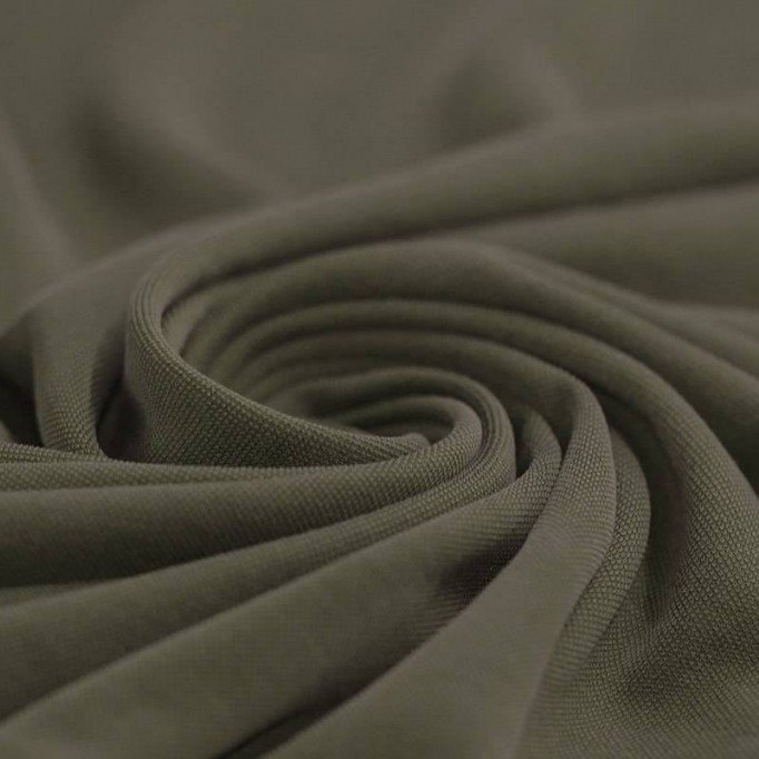 Modal Jersey Fabric Army Green  - (Jersey Fabrics)