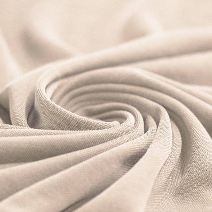 Tissu Jersey Modal Beige - (Tissus Jersey)