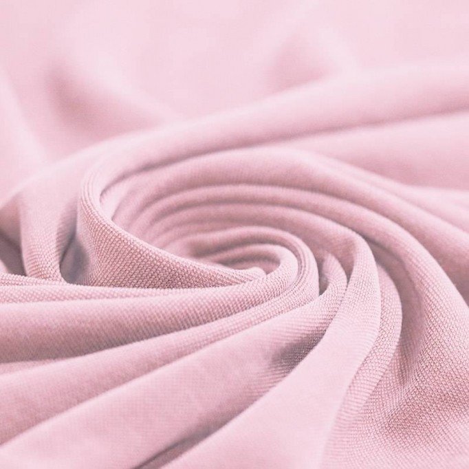 Tissu Jersey Modal Rose - (Tissus Jersey)