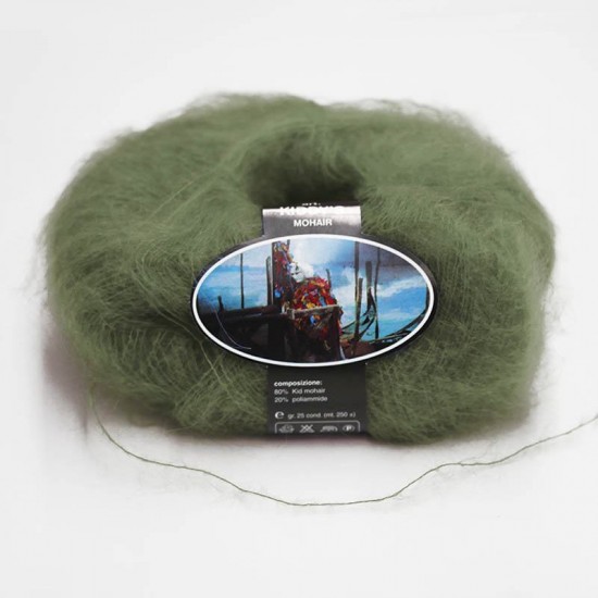 Mohair Yarn ISPE Needle Size 3,5 - 4 Army Green Mohair Knitting Yarn Needle Size 3,5 - 4 Mohair Yarn ISPE Needle Size 3,5 - 4 Army Green Mohair Knitting Yarn Needle Size 3,5 - 4