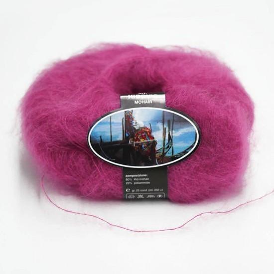 Mohair Yarn ISPE Needle Size 3,5 - 4 Cardinal Mohair Yarn ISPE Needle Size 3,5 - 4 Cardinal
