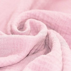 Tessuto Doppia Garza Di Cotone Rosa Tessuto Doppia Garza Di Cotone Rosa