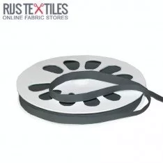Nastro Elastico Senza Vestiti 7mm Nero