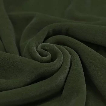 Tessuto Velluto Di Cotone Nicky Verde Militare Tessuto Velluto Di Cotone Nicky Verde Militare