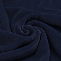 Nicky Velour Fabric Navy