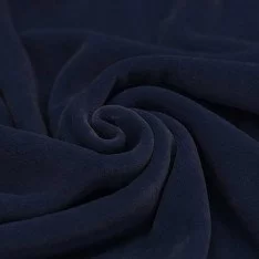 Nicky Velour Fabric Navy