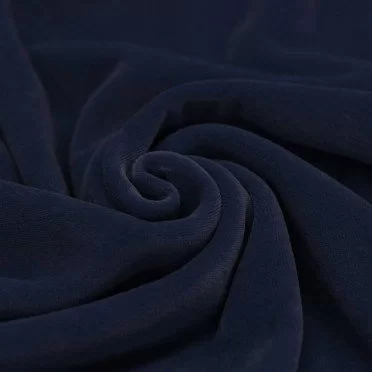 Nicki Velour Stoff Marine  - (Nicki Velour Stoffe)