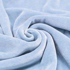 Nicky Velour Light Blue