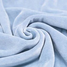 Nicky Velour Light Blue