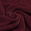 Nicky Velours Stof Bordeaux - (Nicky Velours Stoffen)