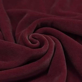 Tessuto Velluto Di Cotone Nicky Bordeaux Tessuto Velluto Di Cotone Nicky Bordeaux