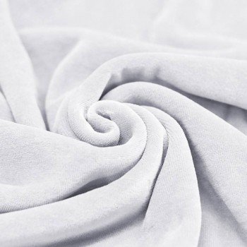 Tessuto Velluto Di Cotone Nicky Bianco Tessuto Velluto Di Cotone Nicky Bianco