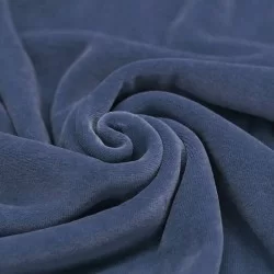 Tessuto Velluto Di Cotone Nicky Jeans Scuro Tessuto Velluto Di Cotone Nicky Jeans Scuro