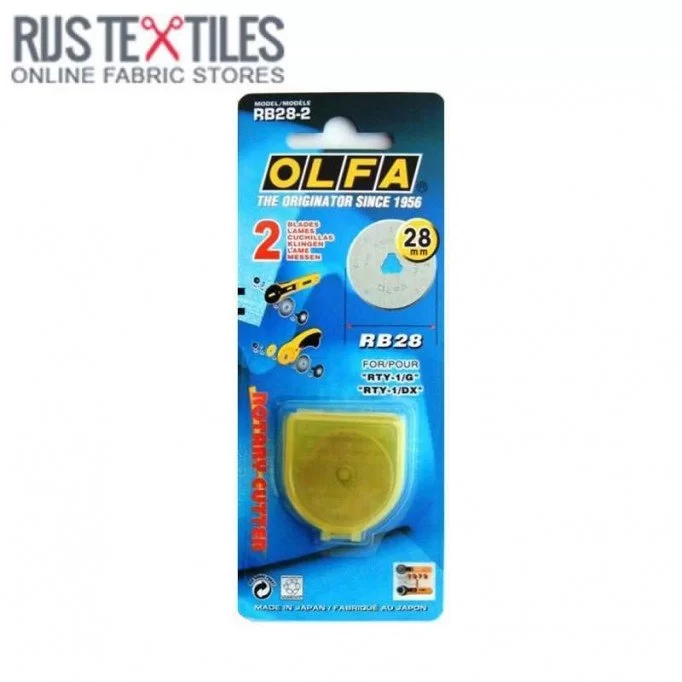 Olfa Lame Rotary Ø28MM RB28-2 - (Accessori Merceria )