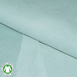 Bio Sweatstoff Angerauht (Gots) Meer Grün