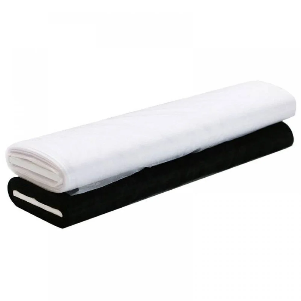 Organza Stof Zwart En Wit 50 Meter Pakket Organza Stof Zwart En Wit 50 Meter Pakket