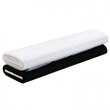 Organza Stoff Schwarz Und Weiß 50 Meter Paket  - (Organza Stoffe)