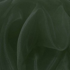 Organza Fabric Bottle Green