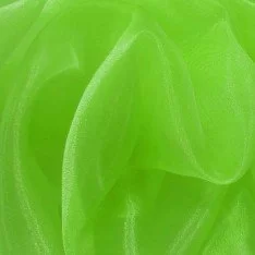 Tissu Organza Lime Fluo
