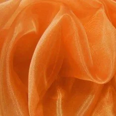 Tissu Organza Orange