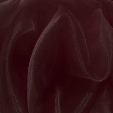 Organza Stoff Bordeaux - (Organza Stoffe)