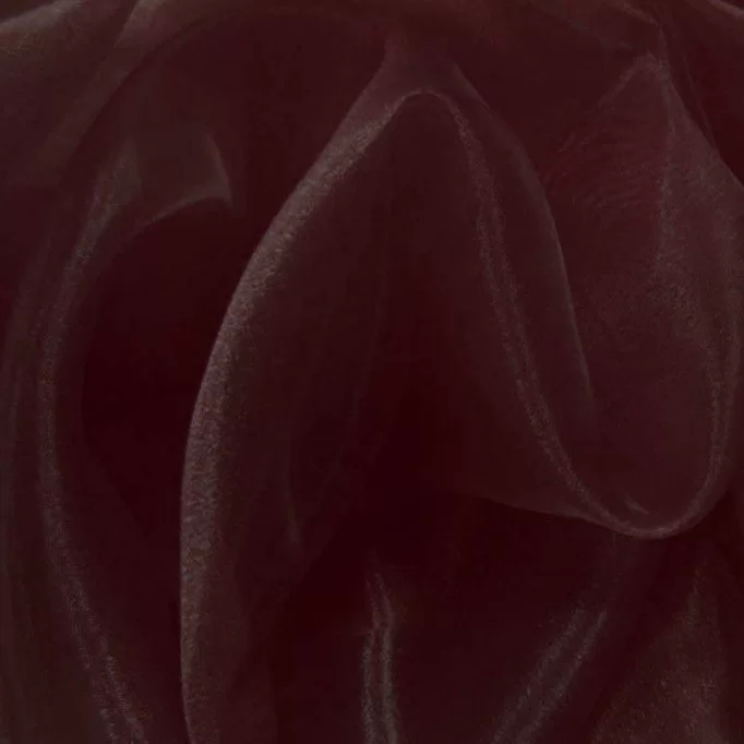 Organza Fabric Bordeaux - (Organza Fabric)