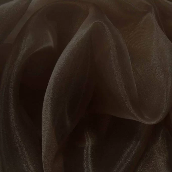Organza Fabric Brown - (Organza Fabric)