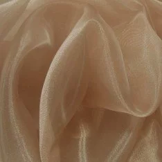 Tkanina Organza Wielbłądzi